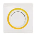 Produktbild: REV Ascoli weiß/gelb Helligkeitsregler NV 500 VA 929104 Lichtschalter Dimmer