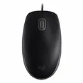 Produktbild: Logitech B110 Silent Maus 1000 DPI Optisch 3 Tasten USB PC Computer schwarz