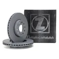 Produktbild: ZIMMERMANN Bremsscheiben Satz Ø 288mm für AUDI A3 SEAT SKODA VW GOLF 5 6 7 vorne
