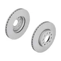 Produktbild: ZIMMERMANN 2x Bremsscheibe Coat Z (600.3221.20) | Bremsscheibenset,
