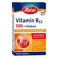 Produktbild: Vitamin B12 plus Folsäure - für Energie und Leistungsfähigkeit - hochdosiert ...