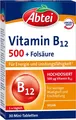 Produktbild: Abtei Vitamin B12 Folsäure Tabletten Vegan Energie Leistungsfähigkeit 30 Stück