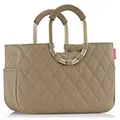 Produktbild: reisenthel Einkaufskorb »loopshopper M frame rhombus olive« grün, 40x26x20 cm