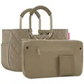 Produktbild: REISENTHEL® Shopper Einkaufstasche mit Innentasche loopshopper M, wasserabweisendes Polyestermaterial - herausnehmbare Innentasche braun