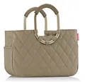 Produktbild: reisenthel Tasche Einkaufskorb loopshopper M frame rhombus olive OS5047