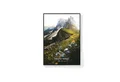 Produktbild: KHG Bilderrahmen 50x70 cm Schwarz, für 1 Bilder (stabile Glasfront & Kunststoff-Rahmen, 1 St), für Fotos, Poster, Zertifikate & Collagen, Steckanbringung für Hoch- und Querformat