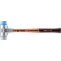 Produktbild: HALDER SIMPLEX Schonhammer Ø 30 mm TPE-soft blau / TPE-mid grau Aluminiumgehäuse
