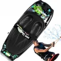 Produktbild: SereneLife Kneeboard Wassersport –Wakeboard mit Schlaufe, Surfbrett-mit Verstellbarem Gurt, Sommeraktivitäten für Sportbegeisterte, Sommer Wassersport
