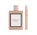 Produktbild: GUCCI Pflege-Geschenkset Gucci Bloom Eau de Parfum Set 100 ml + 10 ml Mini, 2-tlg., Florales Damenset mit Jasmin, Tuberose und Rangunschlinger