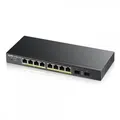 Produktbild: Zyxel GS1900-8HP v3 PoE Managed L2 Gigabit Ethernet (10/100/1000) Power over Ethernet (PoE) Schwarz