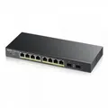 Produktbild: Zyxel GS1900 Desktop Gigabit Smart Switch 8x RJ-45 PoE+ Rev.B2 - GS1900-8HP-EU0103F