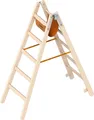 Produktbild: Layher 1038 Holzstehleiter 2x5 Sprossen