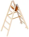 Produktbild: Holzstehleiter 2x5 Sprossen