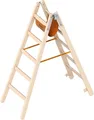 Produktbild: Layher Stehleiter Holz Sprossen