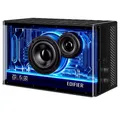 Produktbild: Edifier® QD35 Bluetooth-Lautsprechersystem Schwarz Lautsprechersystem (Bluetooth, 40 W, mit RGB-Lichteffekten und zwei Ladeanschlüssen)