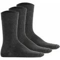 Produktbild: Hudson Kurzsocken Unisex Socken 3er Pack Baumwolle SIMPLY3 3-PACK (Packung, 3er Pack) grau 43-46