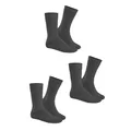 Produktbild: Hudson Unisex Socken Simply³ 3-Pack Grau-mel. 0550 43-46
