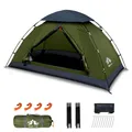 Produktbild: Night Cat 1-Personen Zelt Camping Wasserdicht Leicht Einfaches Aufbauen