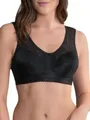 Produktbild: Anita Damen Bügelloser BH Entlastungs Mylena, Einfarbig, Gr. 80C, Schwarz (schwarz 001)