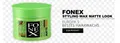 Produktbild: ( 49,67€/1L ) 3 x Fonex Styling Wax Matte Look Matt Effect 100 ml Haarwax-wachs