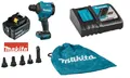 Produktbild: Sparset Makita DAS180Z 18V Akku-Gebläse inkl. 5,0Ah Akku + Schnellladegerät