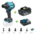 Produktbild: Makita DAS180Z 18V Akku-Gebläse DAS180 Akku-Bläser Aktion + 1x Akku 3Ah + Lader