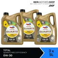 Produktbild: Total Quartz Ineo Efficiency 0W-30 BMW LL ACEA C3 Motoröl 3x5 Liter = 15 Liter