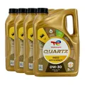 Produktbild: TOTAL Quartz Ineo Efficiency SAE 0W-30 Motorenöl BMW Longlife-19FE, 4x5 Liter