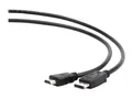 Produktbild: Gembird Cablexpert CC-DP-HDMI-1M - Adapterkabel - DisplayPort männlich zu HDMI männlich