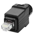 Produktbild: Siemens 6GK1901-1BB10-6AA0 IE RJ45 Plug PRO, Push Pull IP65 Stecker zur vor-Ort-Montage 6GK19011BB106AA0 1St.