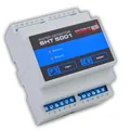 Produktbild: Schabus Wassermelder DIN-Schiene SHT 5001, Professioneller Wasseralarm mit 2 Meldelinien, 12-24V DC, Made in Germany