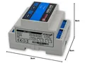 Produktbild: Schabus SHT 5001 Wassermelder Hutschiene 2 Meldilinien Sensor Relais