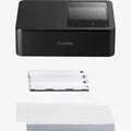 Produktbild: Canon Selphy CP 1500 schwarz Fotodrucker WLAN SD-Karte mit RP54 Sparset