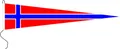 Produktbild: Everflag Langwimpel: Norwegen 200cm