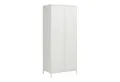 Produktbild: en.casa Kleiderschrank Garderobenschrank »Seinäjoki« 180x76x50 cm Stahl Weiß
