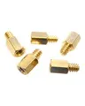 Produktbild: StarTech.com Metal Jackscrew Standoffs Ersatz PC #6-32 auf M3 Abstandshalter 50 Stck. Nivellierschrauben-Standoff 0,4 cm Packung mit Replacement Mounting to Jack Screw Standoff Pack (SCREWNUTM)