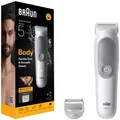 Produktbild: Braun Series 5 BG5500 Bodygroomer grau Wasserdicht Schnellladung abwaschbar NEU