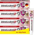 Produktbild: Blend-a-dent Plus  Gegen Speisereste Haftcreme für Voll- & Teilprothese 4x40g