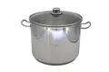 Produktbild: Karl Krüger 72727 Jumbotopf Edelstahl mit Glasdeckel 28 cm, Inhalt 14 Liter /...