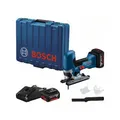 Produktbild: Bosch Akku –Stichsäge GST185-LI Professional 2xAkku Ladegerät Zubehör 06015B2022