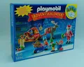 Produktbild: PLAYMOBIL 5494 Adventskalender Weihnachtsmann beim Geschenke packen Renntier Neu