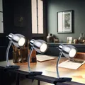 Produktbild: Klemmlampe Tischleuchte Bettlampe Leseleuchte LED Flexo-Arm Schlafzimmer 3W 3x