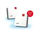 Produktbild: Mesh Set 1600 2-pack, Repeater - weiß/grau, 2x WLAN Repeater 1200 AX