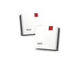 Produktbild: Fritz!Mesh Set 1600 2er-Set (2X Fritz!Repeater, ideal für Internetrouter oder Glasfasermodem (ONT), WLAN-Abdeckung für 3-5 Räume, Wi-Fi 6 mit bis zu 3.000 MBit/s, deutschsprachige Version)