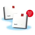 Produktbild: FRITZ!Mesh Set 1600 2er Pack 2x FRITZ!Repeater 1200 AX, WiFi 6 Dual-Band bis zu