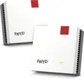 Produktbild: Fritz!Mesh Set 1600 2er-Set - WLAN Repeater Internet Router Modem - Weiß - Neu