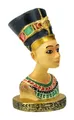 Produktbild: Figuren Shop GmbH Dekofigur Nofretete Büste klein - Handbemalt - Mythologie Dekobüste Ägypten