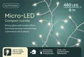 Produktbild: Lumineo Micro-LED COMPACT TWINKLE 480 LED 6 m warm weiß, Silberdraht