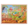 Produktbild: Goki Holzbein -Puzzle lebt im Garten