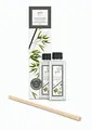 Produktbild: ipuro black bamboo - preiswerter Raumduft Nachfüller mit grünen & holzigen Noten - Duftöl Refill Duftstäbchen - Diffuser Nachfüllflasche 200ml - inkl Duft-Sticks, (1 er Pack)